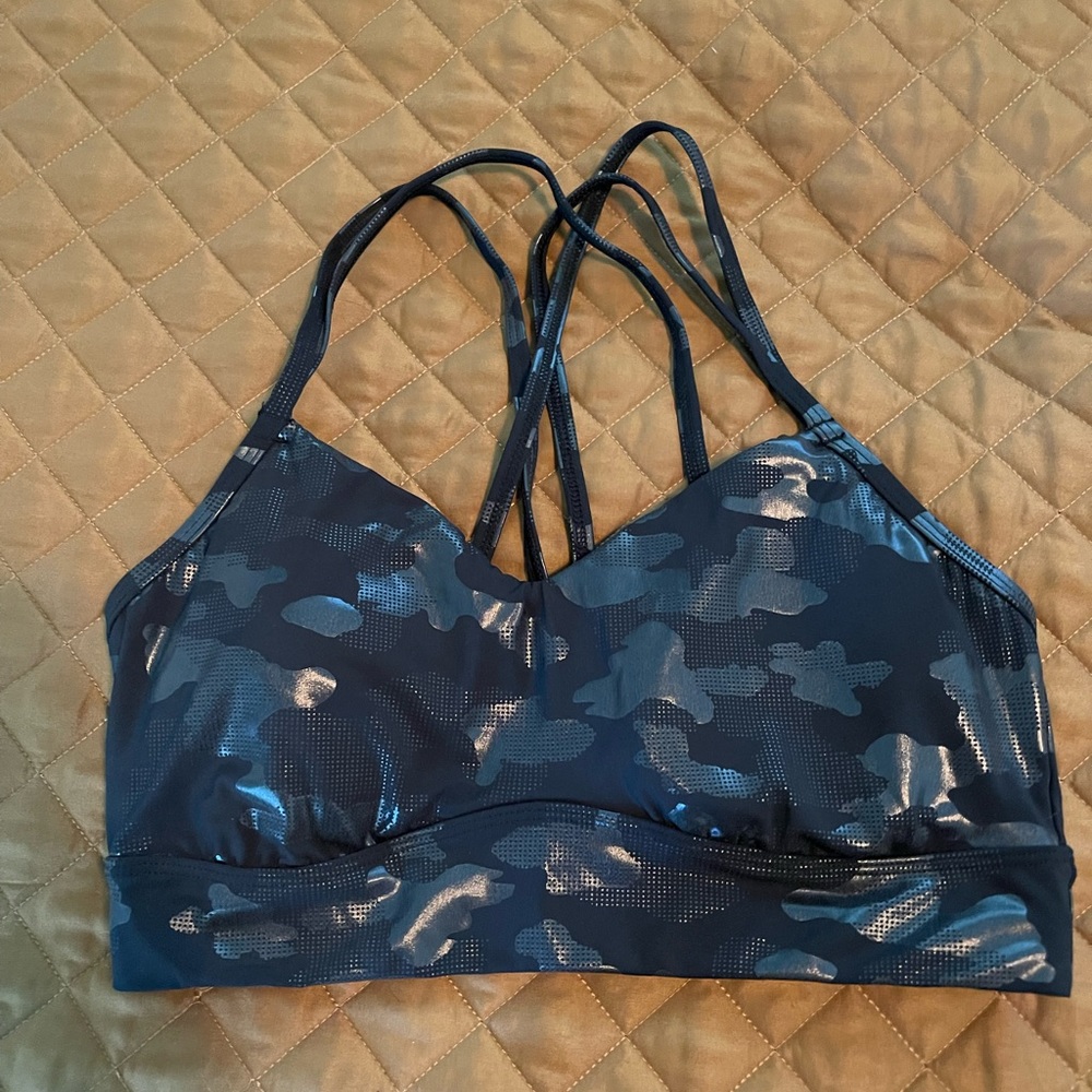 Camo sports bra